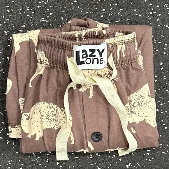 Lazy One Lounge Shorts Buffalo Pattern Size Large - Picture 4 of 6